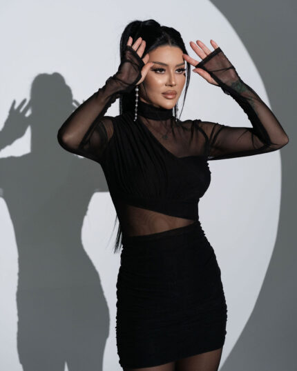 Rochie "CROPPED BUST BLACK"