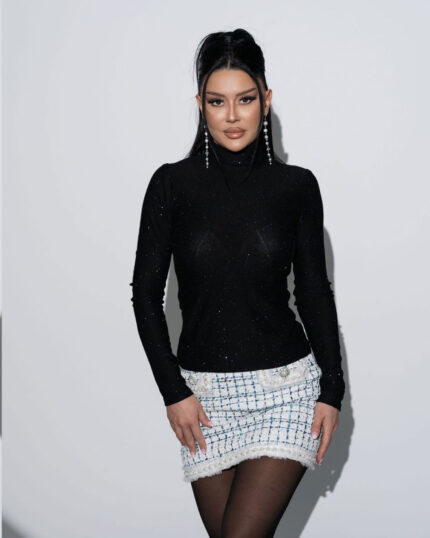 Maleta cu micropaiete "MIDNIGHT CASUAL"